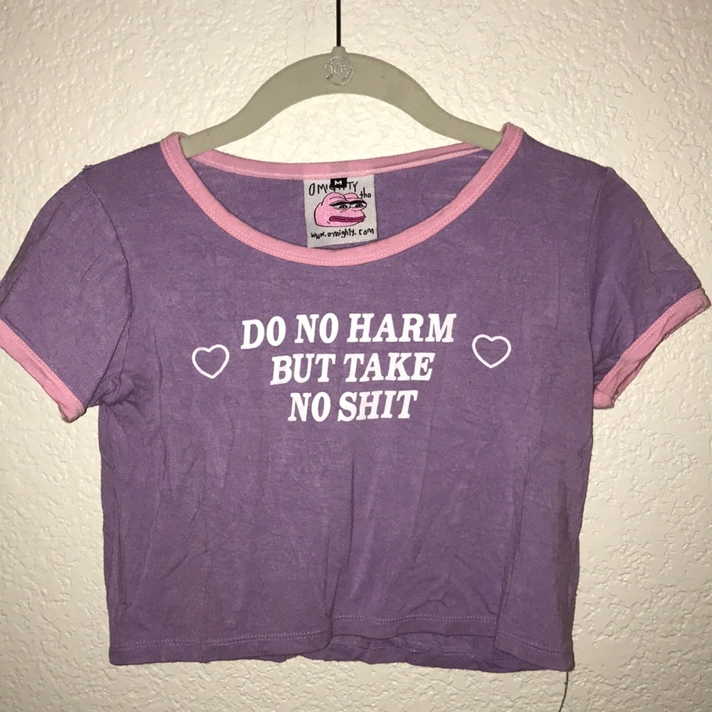 Super cute O-Mighty crop top